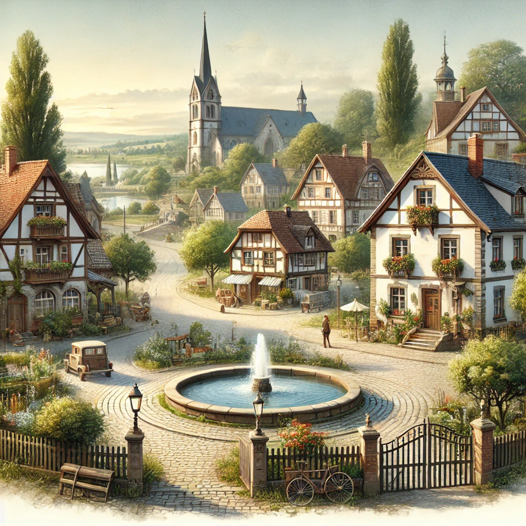 Stadtbild von Dessen